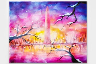 Paint Nite: Winter DC Sunset